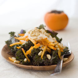 kale persimmon salad