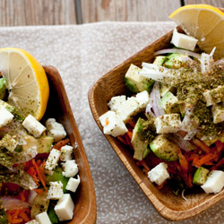 lentil sprout salad